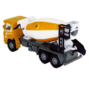 JINGBANG Alloy Engineering Vehicle Model Mixture Truck Tipper Self-unloading Truck Mine Truck Single Steel Wheel Roller Toy