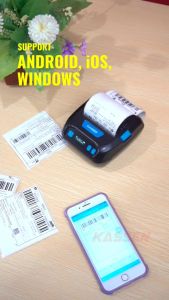 Printer Thermal Label Barcode 80mm KASSEN MT-300VL MT300VL USB BLUETOOTH