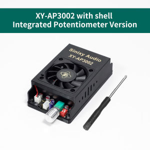 Aideepen | Class D Amplifier 300W+300W TPA3255 Digital Power Module 600W Bridge Mode with Fan Cooling Anti-POP for HiFi Speaker DIY