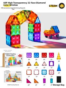 FUZAO | Magnetic Construction Toy Educational Puzzle Gift