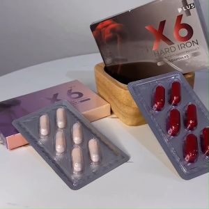 เอ็กซ์ 6 วี พลัส ส่งฟรี X6 v plus อาหารเสริมสำหรับผู้หญิง อาหารเสริม หญิง ดูแลภายใน อาหารเสริม 6 แคปซูลกล่อง