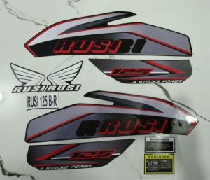 RUSI 125 cc STICKER & DECALS
