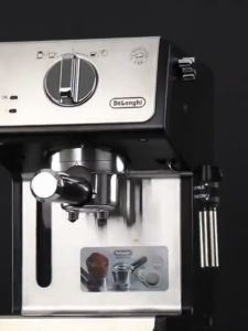 Coffee Maker Delong ECP35.31W semi-automatic pump press white 