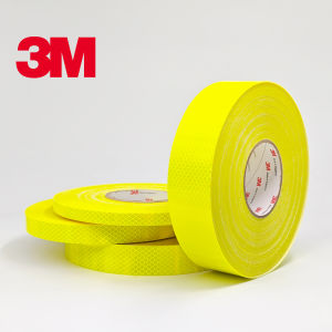 3M Diamond Grade Reflective Sticker Tape | 1M Length | High Visibility Safety Sticker for Car Truck Bike Helmet