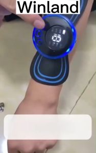 Winland EMS MINI Alat pijat massage Stiker Pijat Multifungsi ORI Leher Pad Stiker Pijat Mini USB EMS Peralatan Fisioterapi Denyut Dapat Diisi Ulang Stiker Pijat Portabel Titik Akupunktur