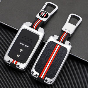 Zinc Alloy Full Cover Remote Key Case for Honda Civic City Vezel Accord HR-V CRV Polit Jazz Jade Crider Odyssey Key