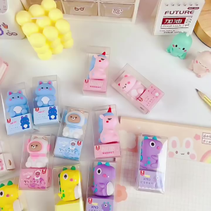 Tẩy - Gôm Bút Chì Tiện Lợi Kèm Gọt Thiết Kế Dễ Thương Dễ Sử Dụng Cho Học Sinh ! ChunChinToyKingDom"