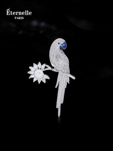 Eternelle Elegant Brooch Pin Womens Accessory Double Use Pin Scarf Buckle Birthday Gift Bear/Pig/Animal Pattern European Style