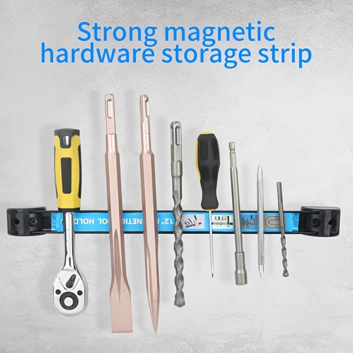 Magnetic Tool Holder Racks,Metal Tool Organizer Bar for Garage&Workshop ...