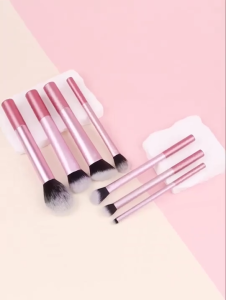 7PCS Makeup Brush Set Blush Blush Loose Powder Concealer Eyeshadow Brush Portable Soft Bristles Beauty Tools