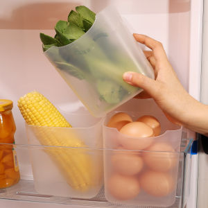 Xzxinzhan】ตู้เย็นชั้นวางของในครัวกล่องเก็บของในตู้เย็นตู้แช่ผักผลไม้ชั้นวางของในครัวภาชนะอาหาร