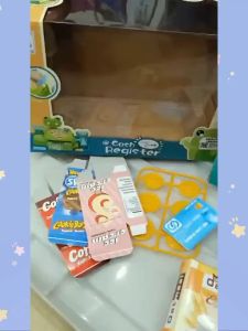 Bộ đồ chơi mô hình máy tính tiền hình chú ếch con doremon đáng yêu có đèn có nhạc