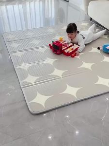 Baby Floor Mat Activity Gym Playmats Baby Crawling Mat Playmat For Baby Baby Crawling Floor Mat Thickened Edging Foldable 爬爬垫