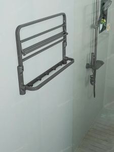 LANGBA | Retractable No-drill Towel Rack