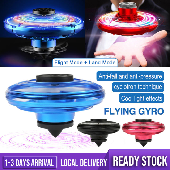 💥FAST DELIVER💥Premium Flynova Flying UFO Toys Rotating Flying Toys Fly ...