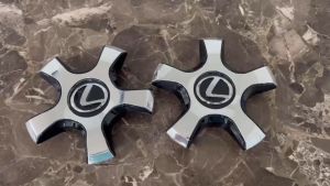 1 chiếc Logo chụp mâm ốp lazang bánh xe ô tô Lexus LX570 TY-426