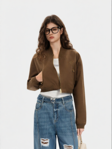 Pinko | Khaki Casual and Commuter Short Jacket