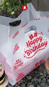 (28X33X10) PLASTIK HD DUS KUE / BOX / BENTO / THINWALL ISI 50 LEMBAR