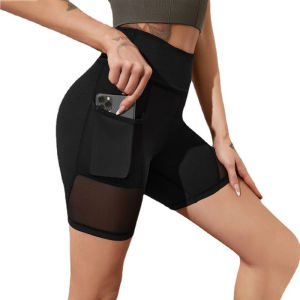 กางเกงขาสั้นโยคะเอวสูง ทรงเข้ารูป ทรงสลิมฟิต กางเกงขาสั้นสำหรับออกกำลังกาย ผ้าไนลอน แห้งเร็ว สำหรับผู้ชาย ฤดูใบไม้ผลิ 2023