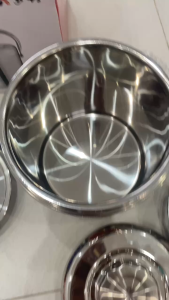 Cà mên Inox cách nhiệt kiểu sọc hiệu cô gái hàng loại 1 Dung Tích 1900ml