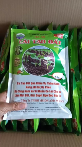 1Kg CẢI TẠO ĐẤT Sinh Học Giải Độc Hữu Cơ Tơi xốp Đất Ngăn Ngừa Nấm Bệnh Ở Rễ - Bột Tan