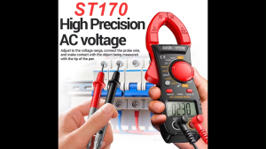 Kìm kẹp điện ST170 Đồng hồ vạn năng số 1999 đếm Đo AC/DC Điện áp Dòng Tụ NCV Ohm Hz