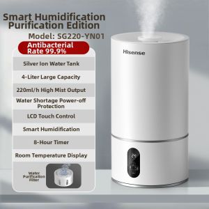 Hisense | Home Humidifier Auto Shut-off Water Addition Smart Constant Humidity Bacteria Removal