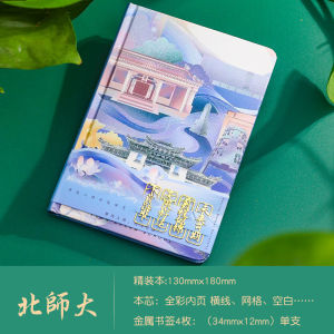 Motivational University Notebook A6 Size Wuhan Xiamen Colorful Pages Available for Printing Ideal for Students
