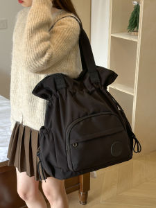 Casual Large Capacity Travel Backpack Womens Double Shoulder Bag Commuter Single Shoulder Bag Trendy Brand 2025 New Style