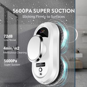 💥Dream Best🔥 Automatic Water Spray Window Cleaning Robot Vacuum Cleaner Window Cleaning Robot Window Cleaner Electric Glass