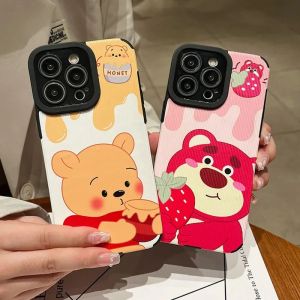 🔥Gratis Ongkir + ปลาค็อด🔥เคสโทรศัพท์ซิลิโคนลายการ์ตูนน่ารักของ Disney เหมาะสำหรับ iPhone 11 12 13 14 15 Pro Max Plus X XR 7 8 Plus