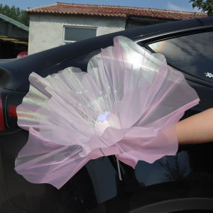 Simulation Gauze Poppy Flower for Wedding Decoration Outdoor Photography Prop Single Size