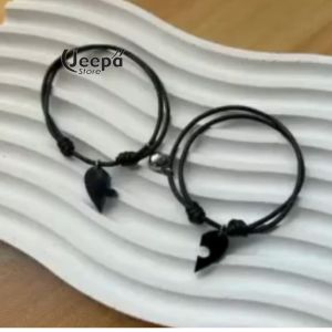 Gelang Couple Puzzle Cinta Model Simple Liontin Love Kekinian Terbaru Pria Wanita Sahabat Sejati