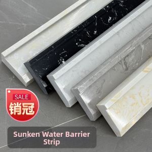 Recessed Waterproof Strip Solid Marble Threshold