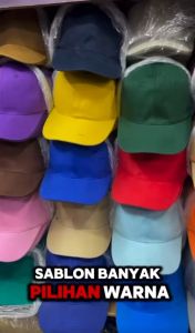 Custom Topi Baseball Trucker Rafel Daimaru Sablon DTF bisbol Sablon Satuan