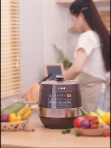 [Supor]Electric Pressure Rice Cooker 5L/6L Double inner tanks Household Automatic Multi-Function Smart Explosion-Proof screen touch Supor Electric Pressure Cooker 5L 6L Double gallbladder