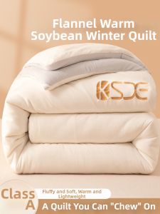 Kiss Dear | Warmth Insulation Milk Velvet Tassled Quilt
