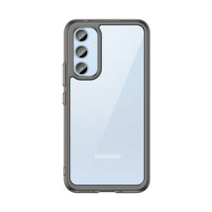 Ốp Lưng Chống Sốc Samsung Galaxy A54 5G Viền Màu Bumper Trong Suốt Chất Liệu Silicon Mềm Chống Xước