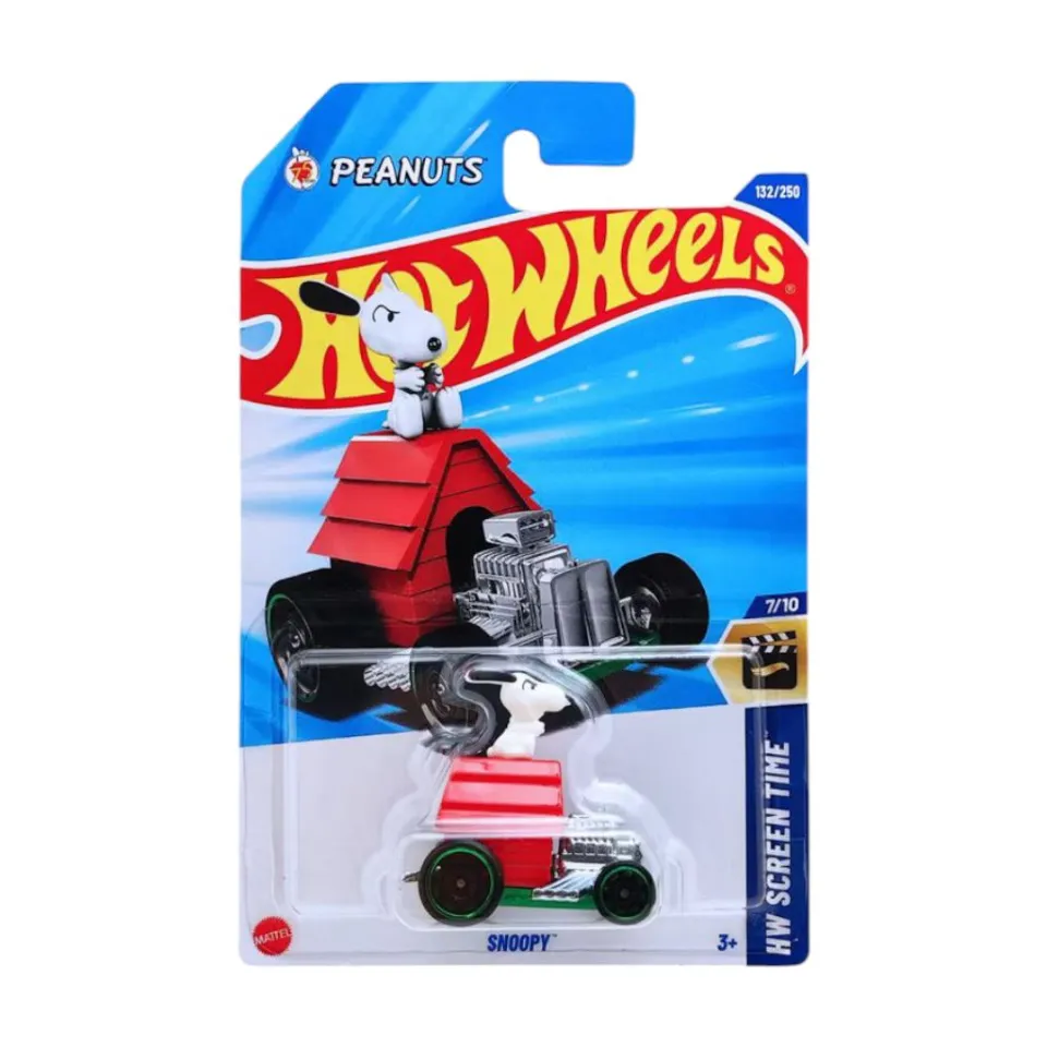 Hot Wheels Peanuts Snoopy (Screen Time) 1:64 scale model 1:64