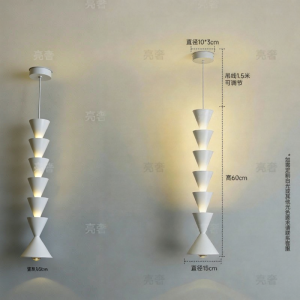 LSHE | High-grade Aesthetic Foyer Hallway Corner Bedroom Decorative Pendant Light