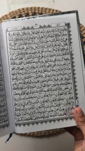 Alquran Cover Perak Ukuran A5 Sedang Al Quran Tanpa Terjemah 30 Juz Lengkap Quran Perak Hard Cover