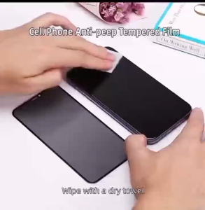 Privacy Protection Tempered Glass Screen Protector REALME 15 PRO / 15 . 15T
