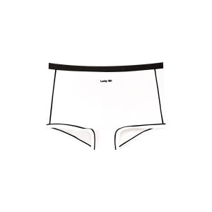 PIER N°5 | High Waist Cotton Sport Briefs Womens Antibacterial Underwear Color Block Short Pants Pure Cotton Comfortable Ladies Briefs