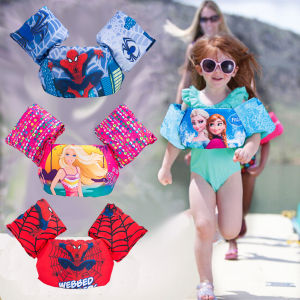 Children Buoyancy Vest Cute Cartoon Printed Swimsuit Life-jacket Baby Floating Sleeve Swim Ring lifestyle jacket for swimming kids
