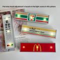 Mini LED Lighted Magnetic Fridge Magnet 711 Convenience Store Sign Micro Model Hole Board Decoration Creative Cultural Gift. 