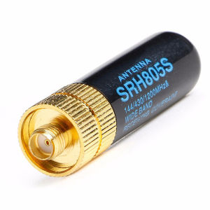 OUHOE | [NC]SRH-805S SMA-F Female Dual Band Antenna For UV-5R BF-888S Radio 5CM[NC]