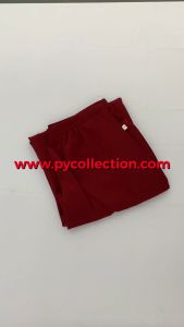 FH021 - KAIN PENGAWAS KIPAS TEPI MAROON LICIN KOSHIBO