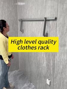 Wall-mounted Windproof Drying Pole