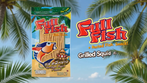 Full Fish Snack Grilled Squid 70g