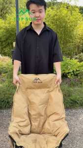 Thaitao เก้าอี้แคมป์ปิ้ง เก้าอี้ปิคนิคพับได้ เก้าอี้พับ แบบพกพา ผ้าอ็อกซ์ฟอร์ด รับน้ำหนักได้เยอะ เก้าอี้แคมป์ปิ้ง พร้อมกระเป๋าจัดเก็บ